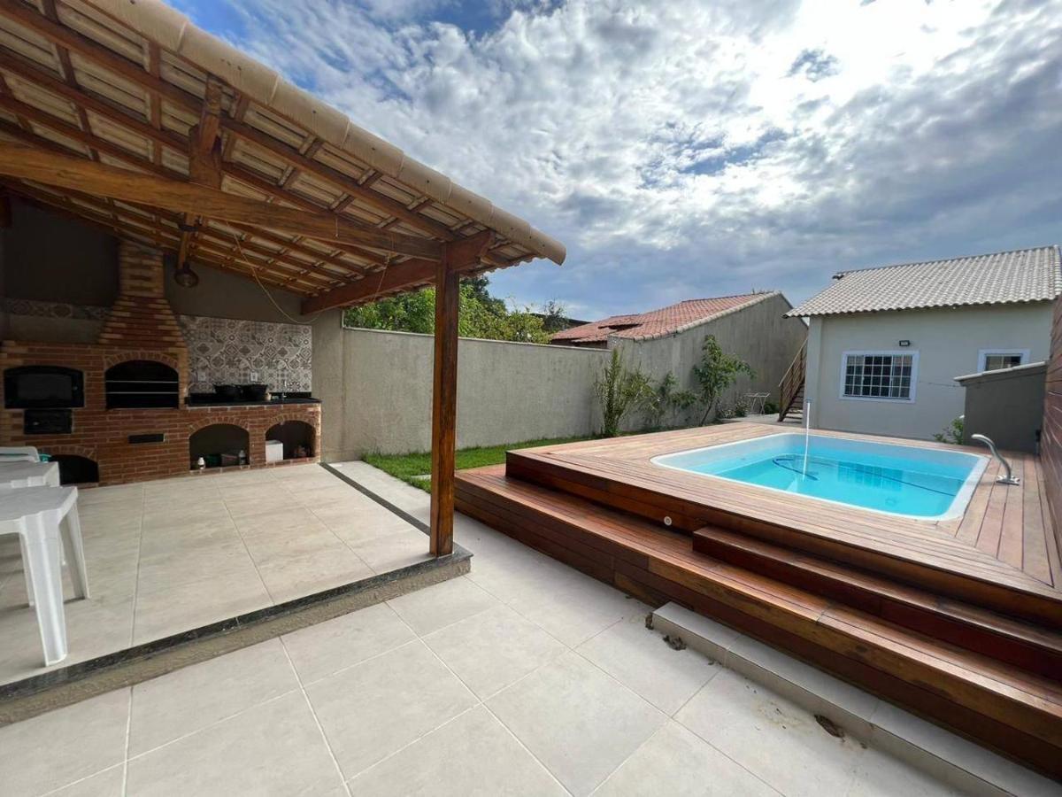 MaricáCasa 4/4 Com Piscina.别墅 外观 照片